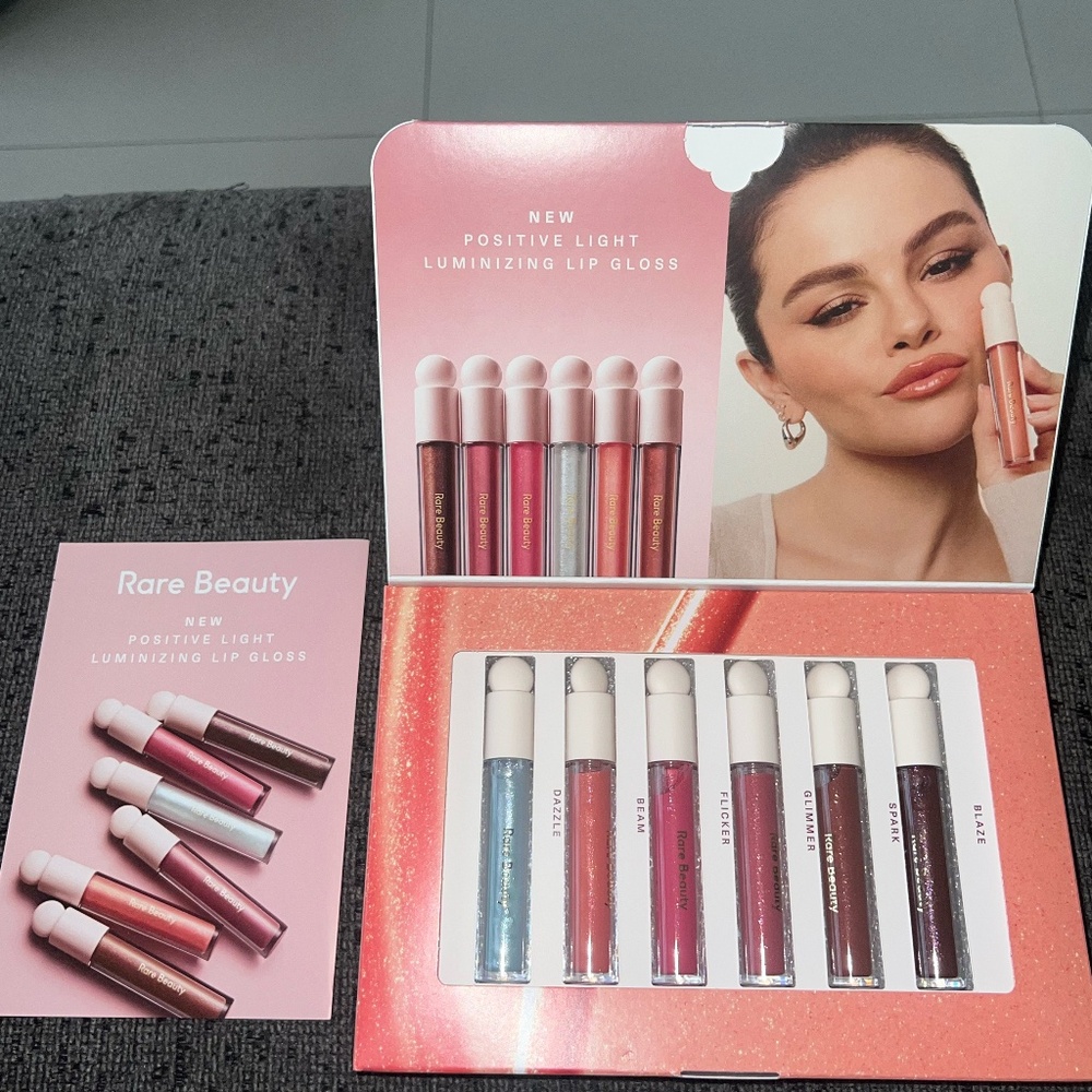 Rare Beauty Positive light lip gloss bundle